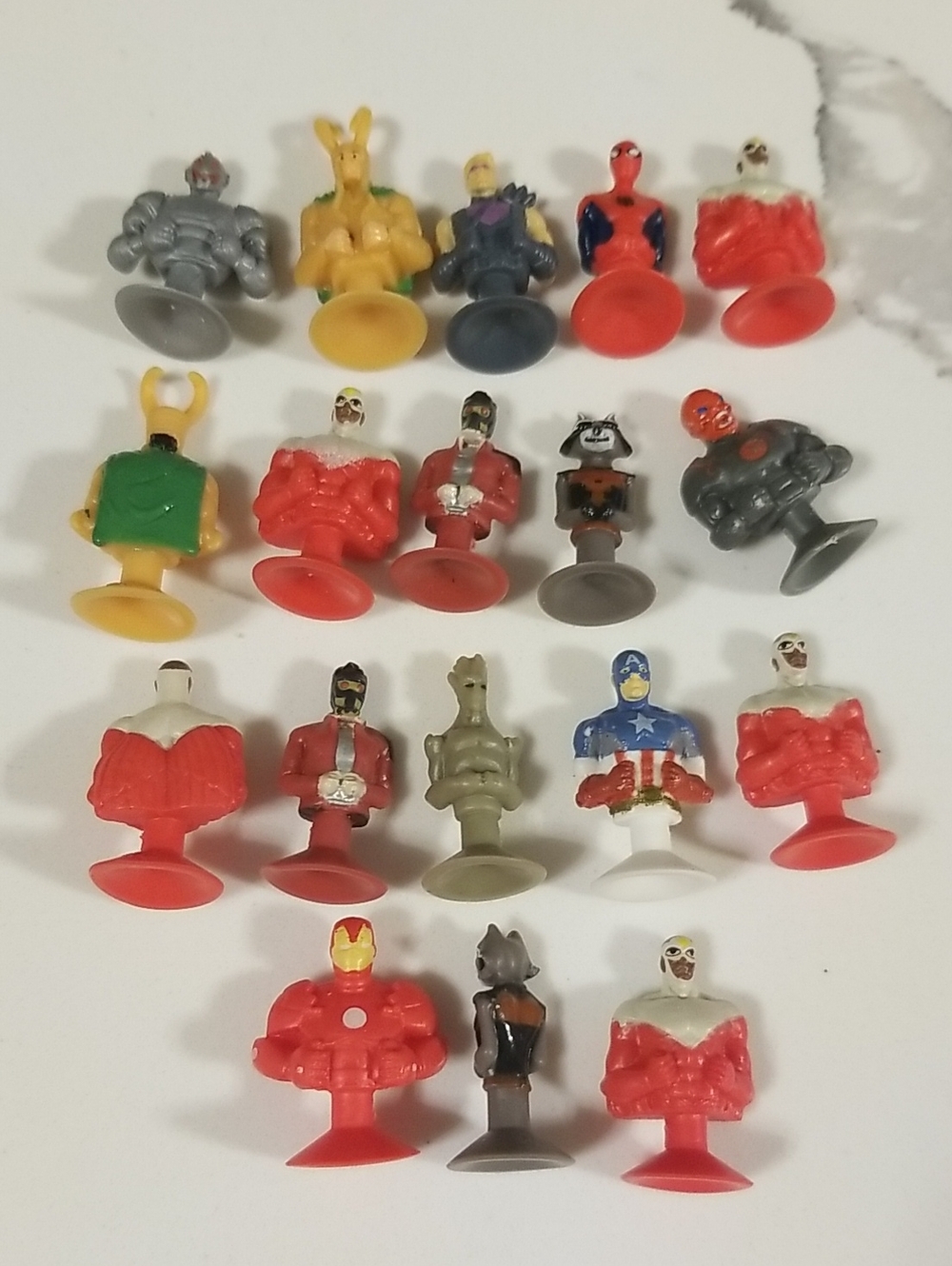 Micropopz Lot Suction Cup Toys Mini